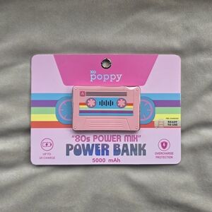 XO POPPY "80s Power Mix" Powe Bank  5000 mAh